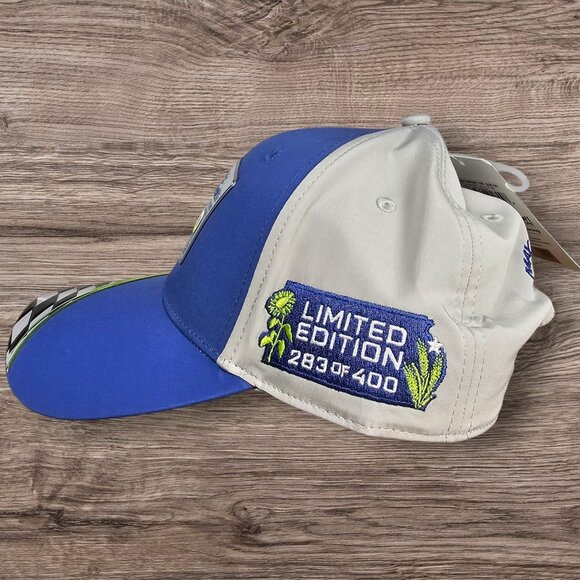 Nascar Advent Health 400 Limited Edition Navy Velcro Back Hat - 283 of 400 - Picture 2 of 4